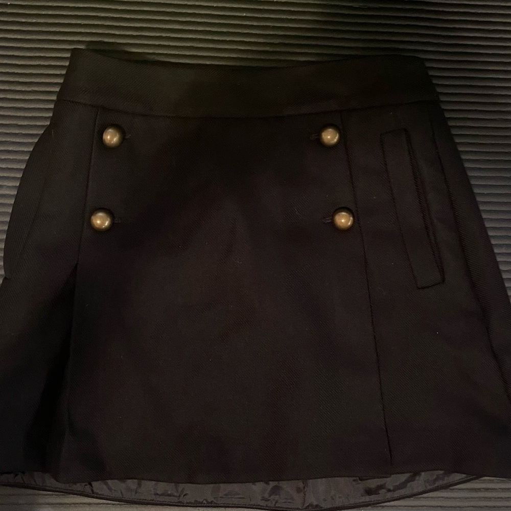 Express black mini skirt